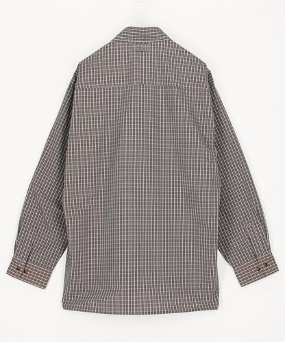 聯名款 漁夫口袋 長袖 抽繩襯衫