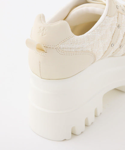 珠飾三層鞋底運動鞋