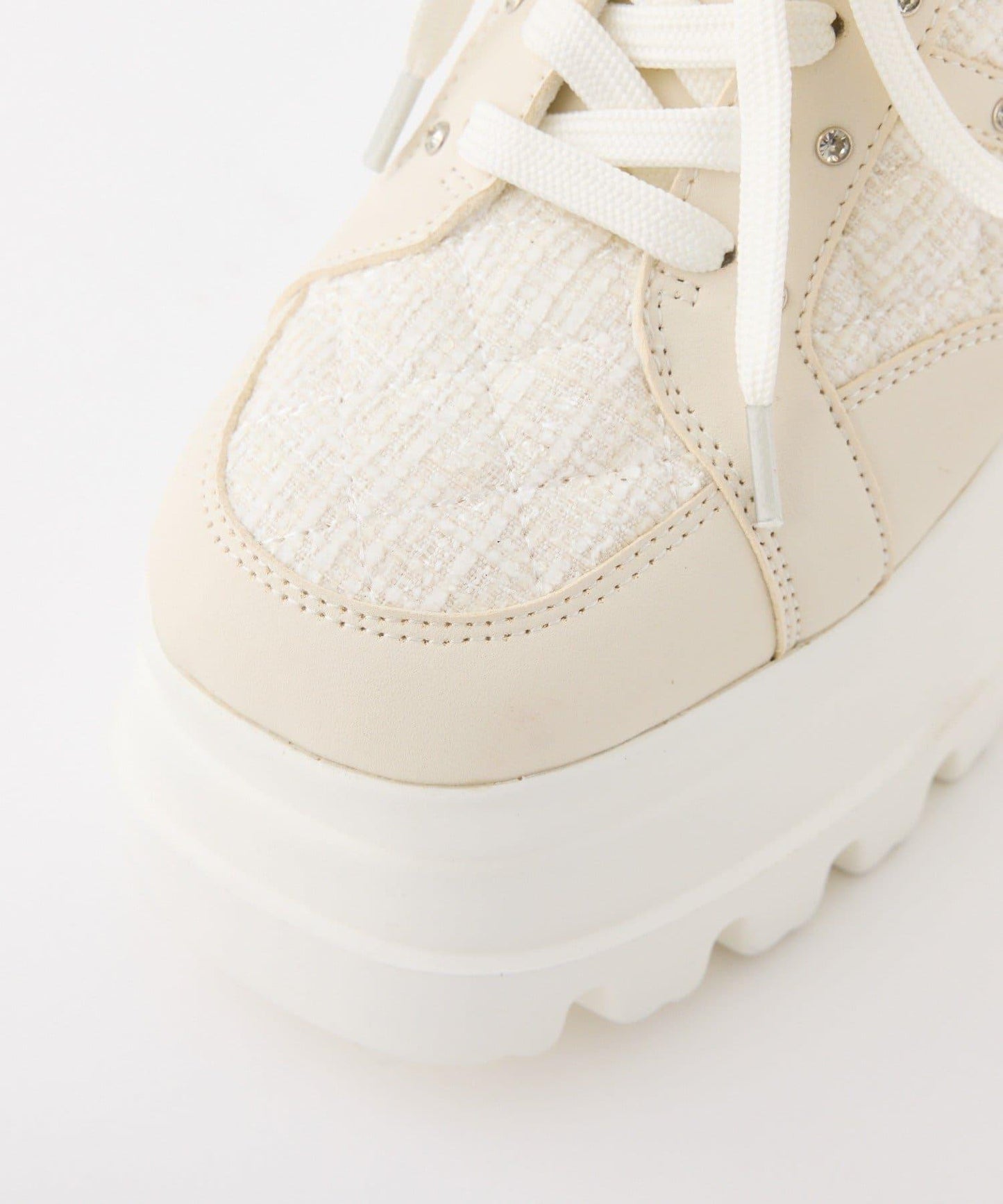 珠飾三層鞋底運動鞋