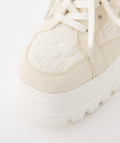 珠飾三層鞋底運動鞋