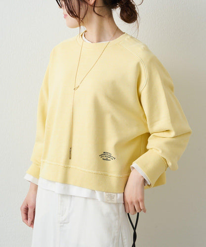 標誌刺繡短款衛衣