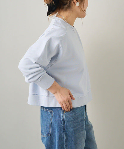 標誌刺繡短款衛衣