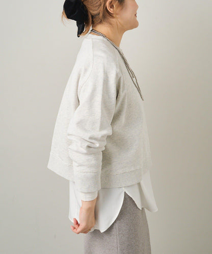 標誌刺繡短款衛衣