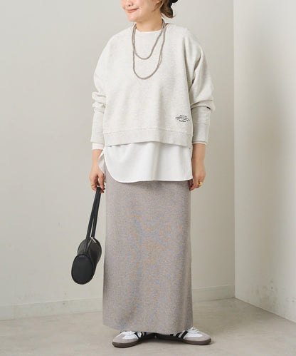 標誌刺繡短款衛衣