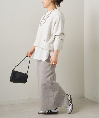 標誌刺繡短款衛衣