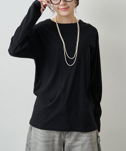 春色透膚棉質上衣