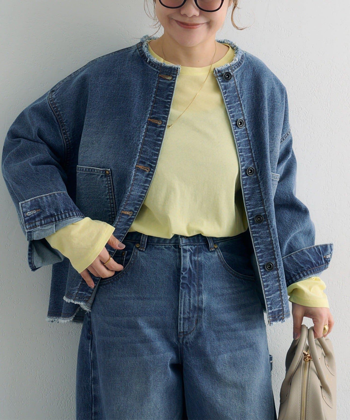 春色透膚棉質上衣