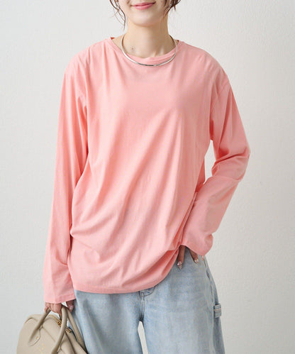 春色透膚棉質上衣