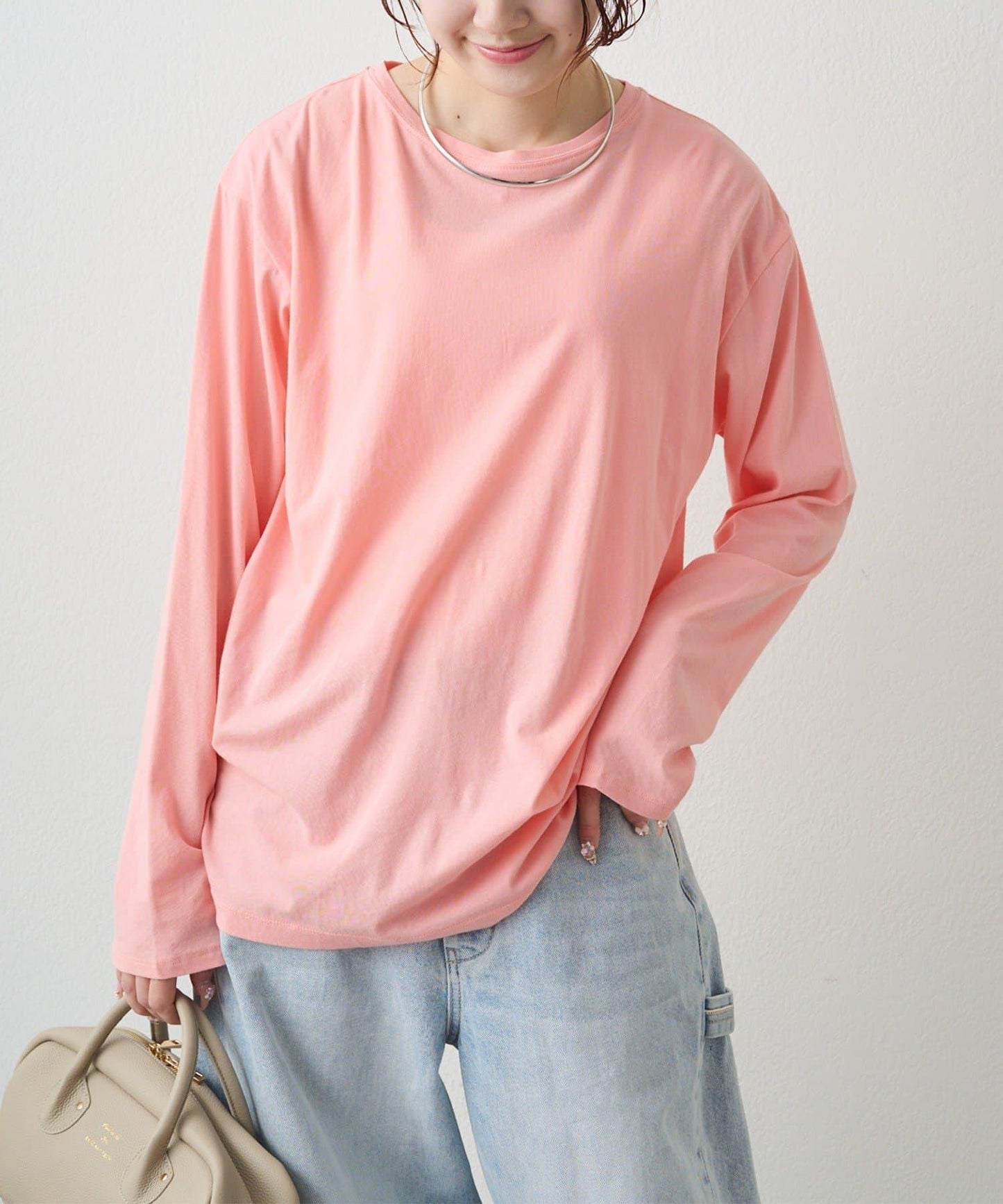 春色透膚棉質上衣