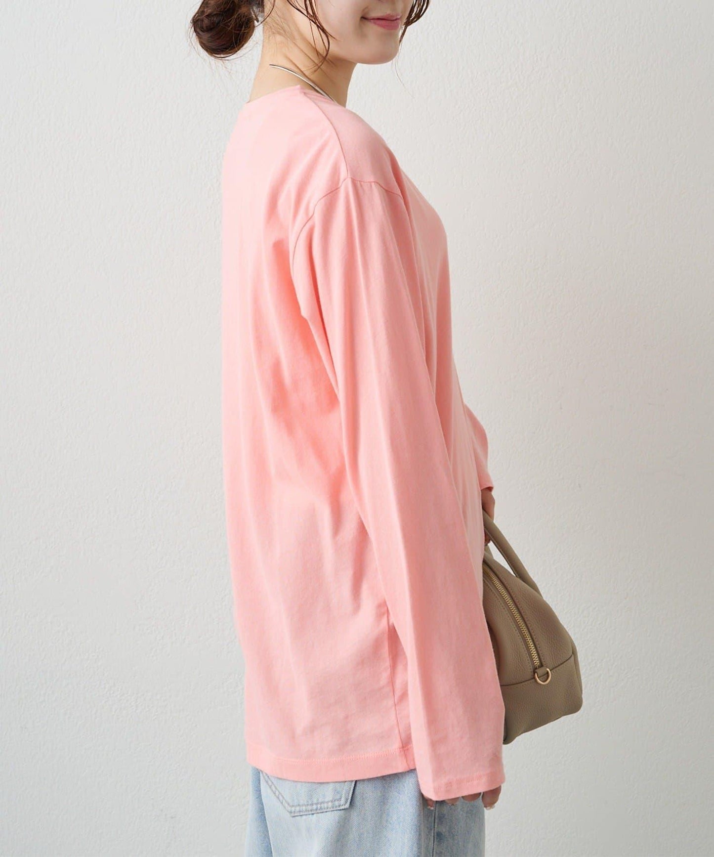 春色透膚棉質上衣