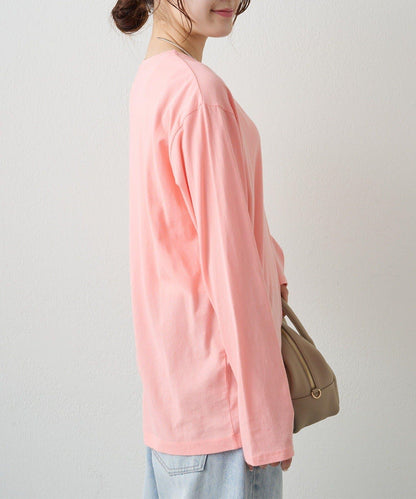 春色透膚棉質上衣