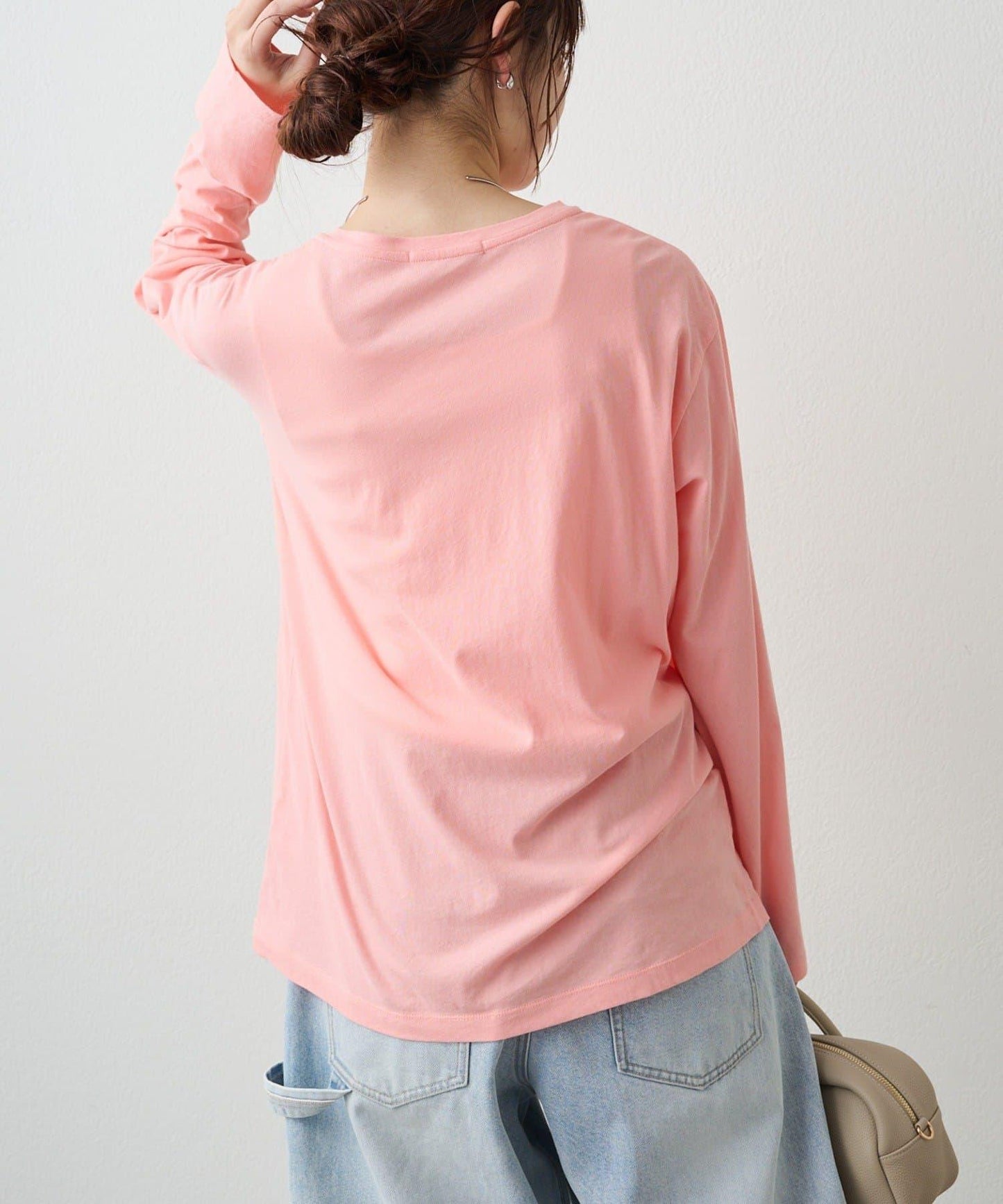 春色透膚棉質上衣