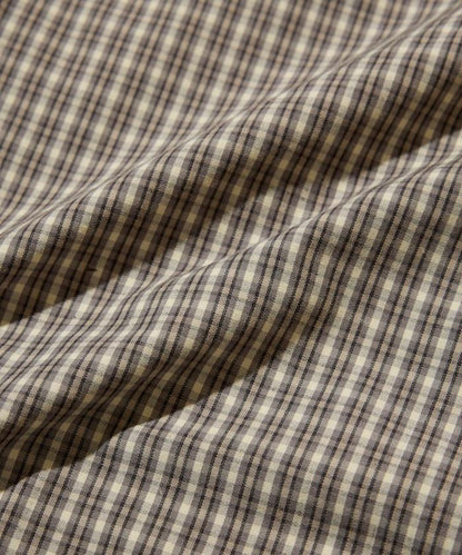 特別款 格紋 連帽 拉鍊襯衫夾克