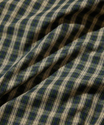 特別款 格紋 連帽 拉鍊襯衫夾克