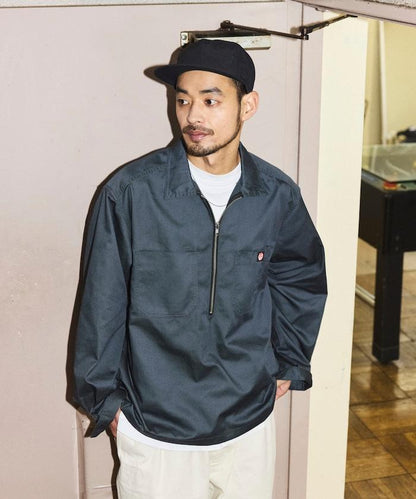 聯名 半拉鍊 長袖 套頭襯衫