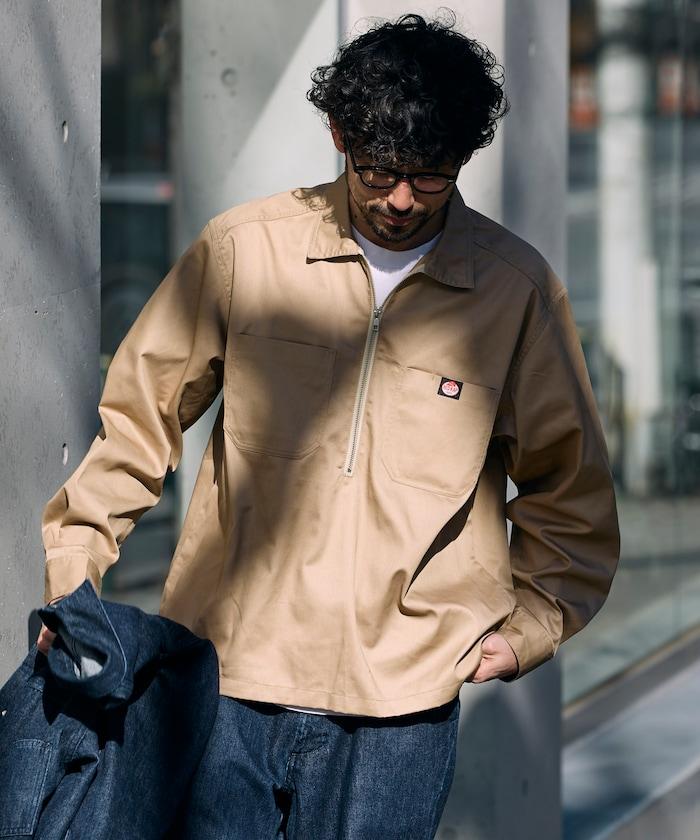 聯名 半拉鍊 長袖 套頭襯衫