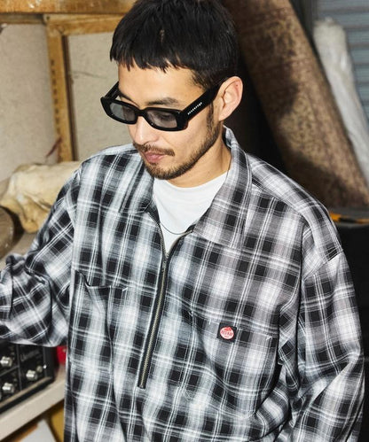 聯名 半拉鍊 長袖 套頭襯衫