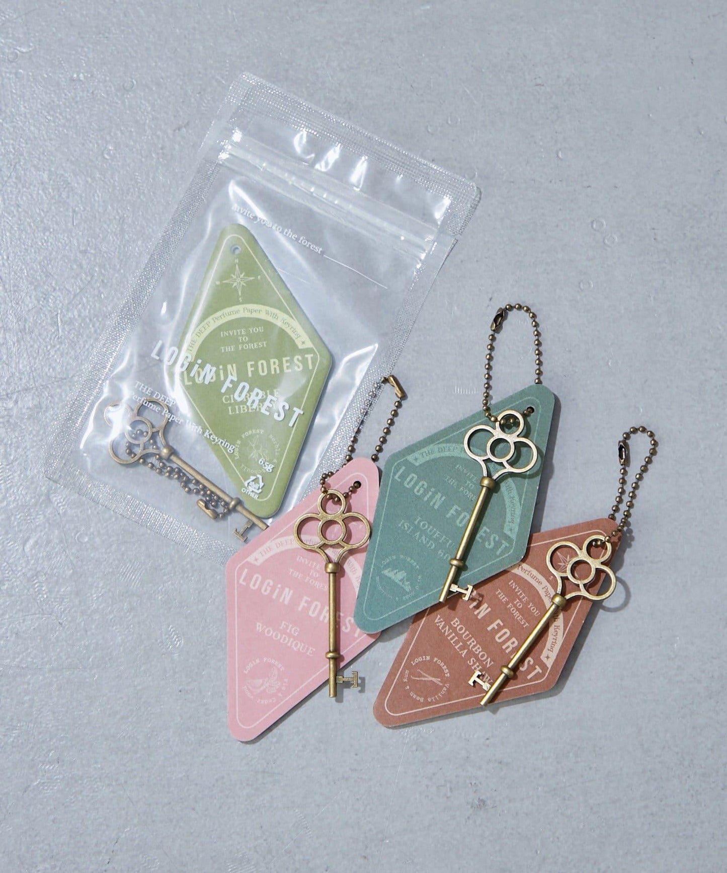 Login Forest Keyring Perfume Sachet 香氛鑰匙扣香袋