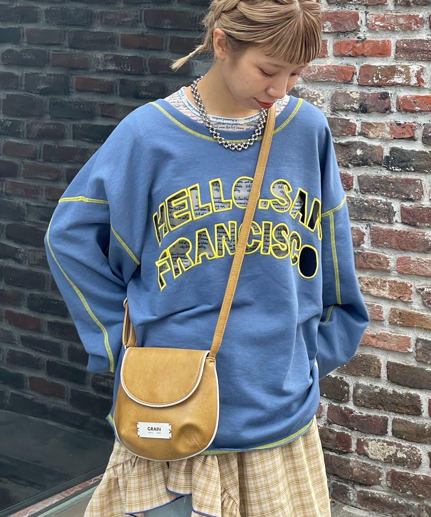 HELLO.SANFRANCISCO 2WAY 鏤空衛衣