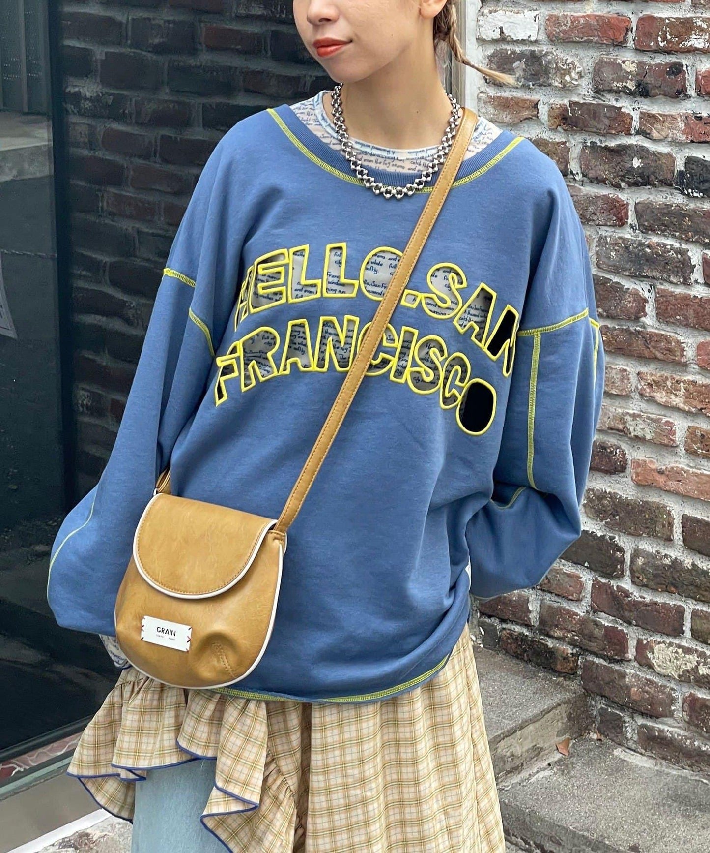 HELLO.SANFRANCISCO 2WAY 鏤空衛衣