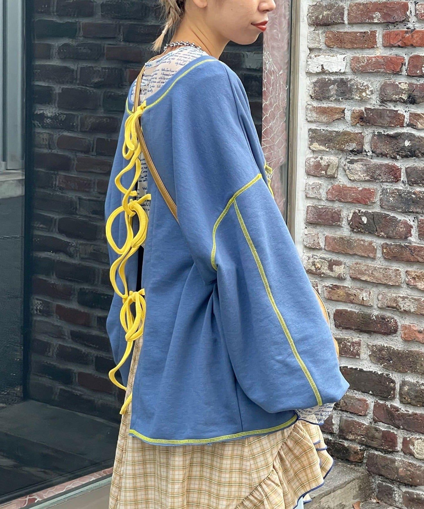 HELLO.SANFRANCISCO 2WAY 鏤空衛衣