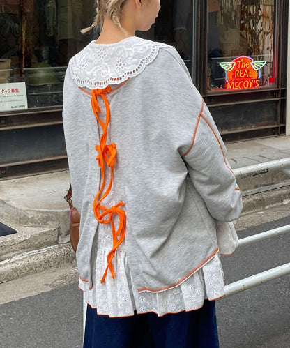 HELLO.SANFRANCISCO 2WAY 鏤空衛衣