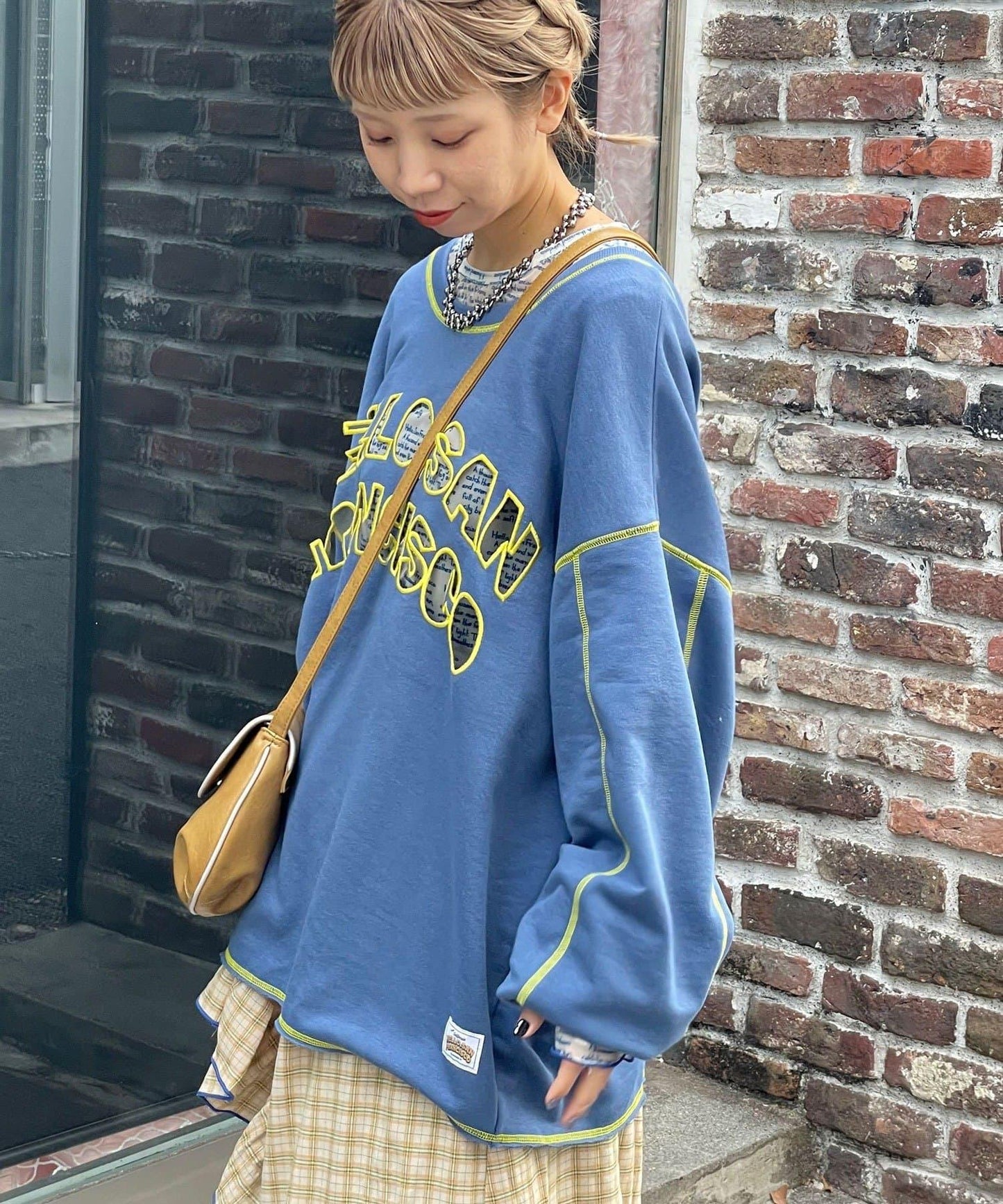 HELLO.SANFRANCISCO 2WAY 鏤空衛衣