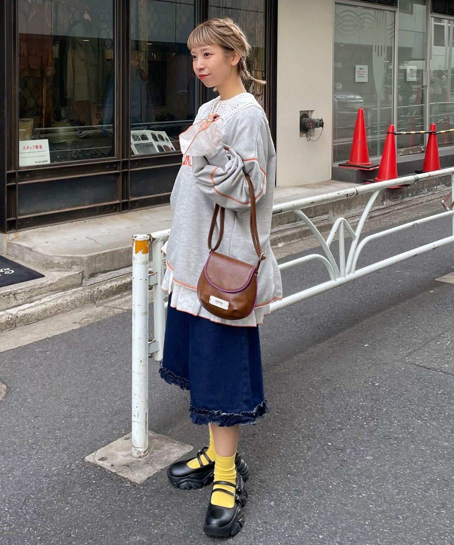 HELLO.SANFRANCISCO 2WAY 鏤空衛衣