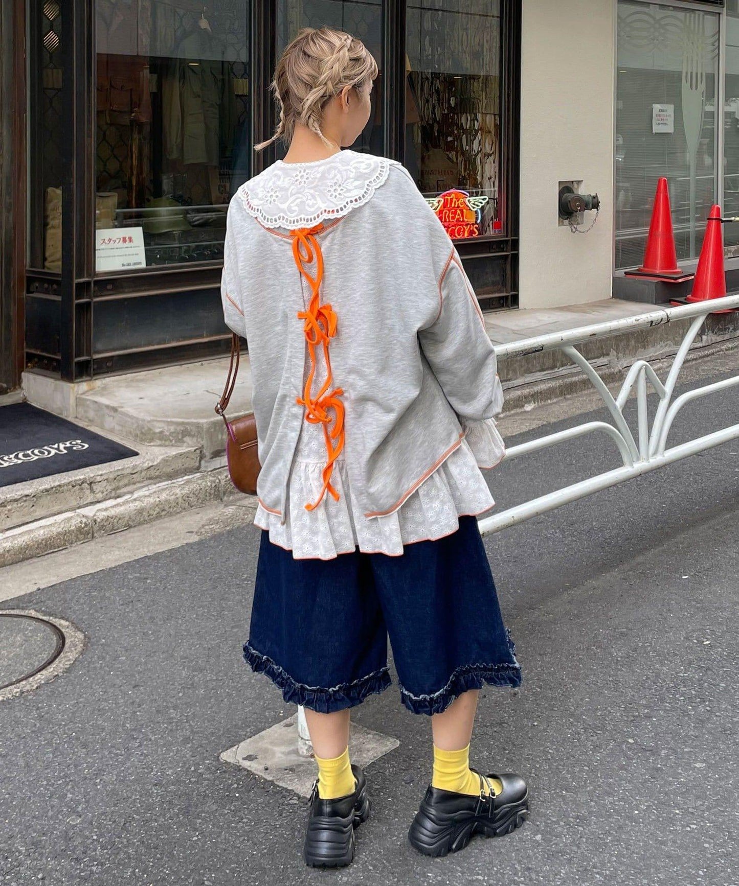 HELLO.SANFRANCISCO 2WAY 鏤空衛衣