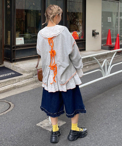 HELLO.SANFRANCISCO 2WAY 鏤空衛衣