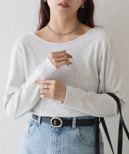 拉絨蓬鬆 前後兩穿 套頭上衣