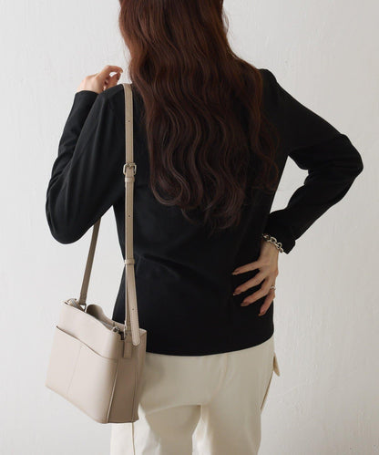 拉絨蓬鬆 前後兩穿 套頭上衣