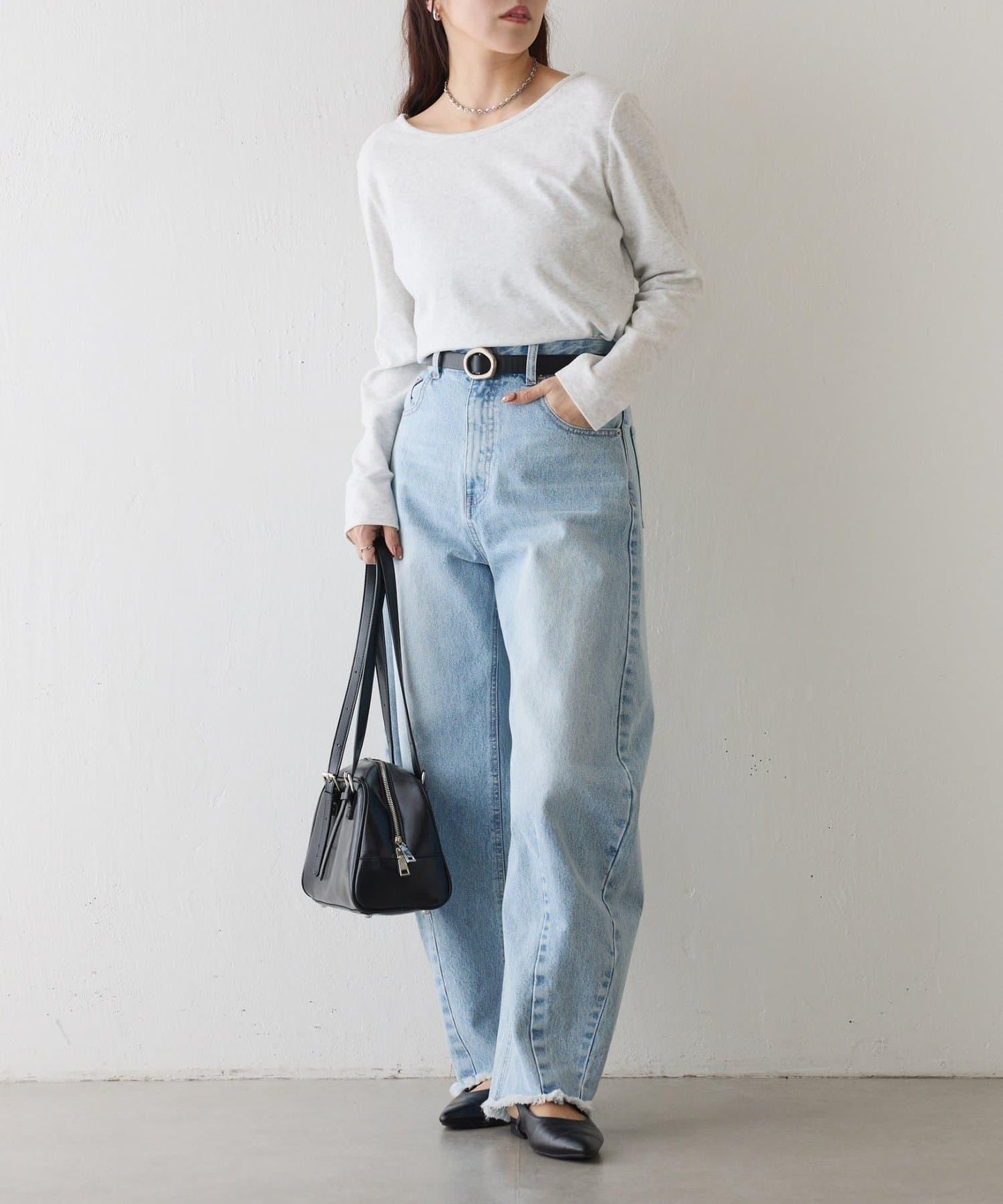 拉絨蓬鬆 前後兩穿 套頭上衣