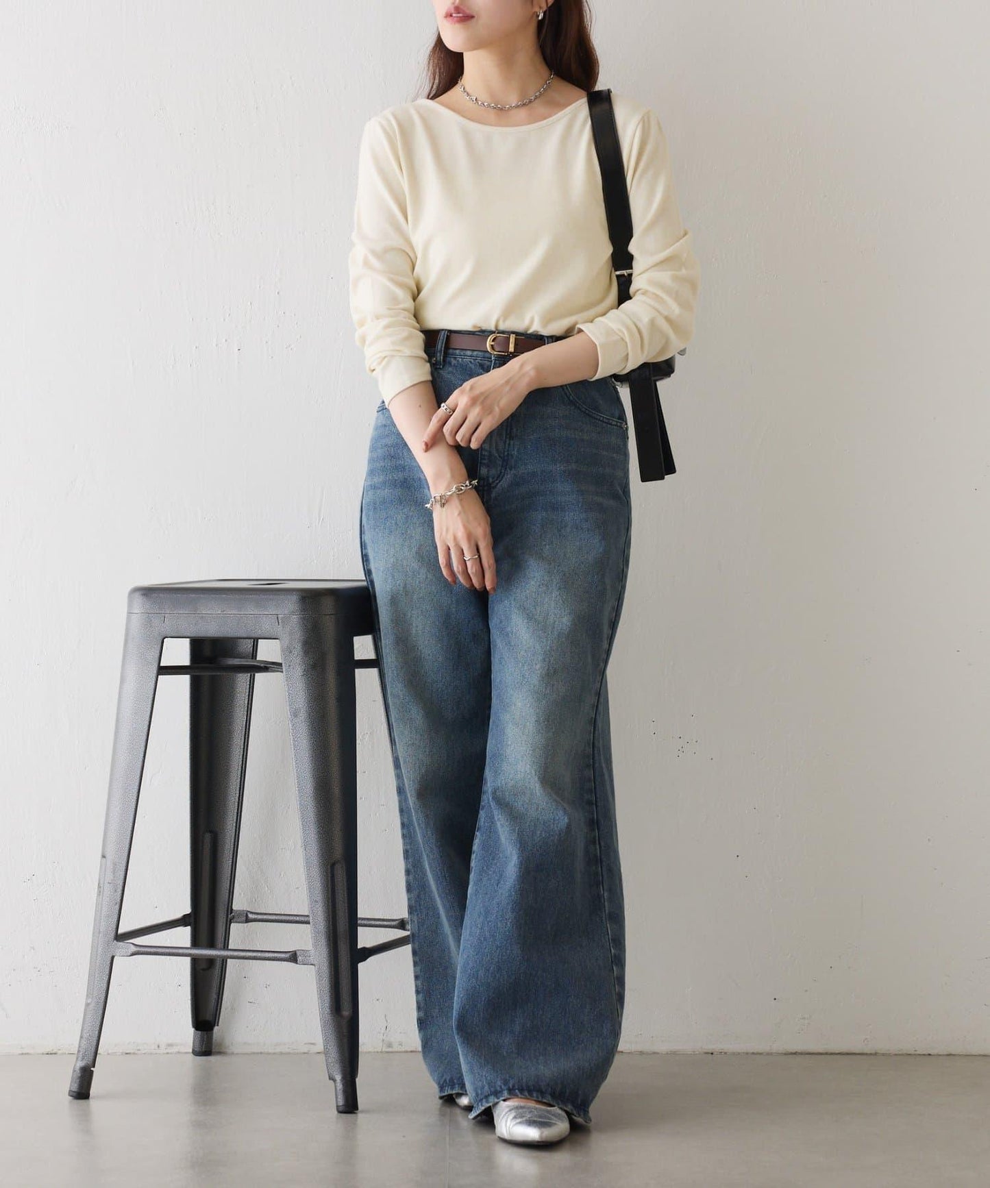 拉絨蓬鬆 前後兩穿 套頭上衣