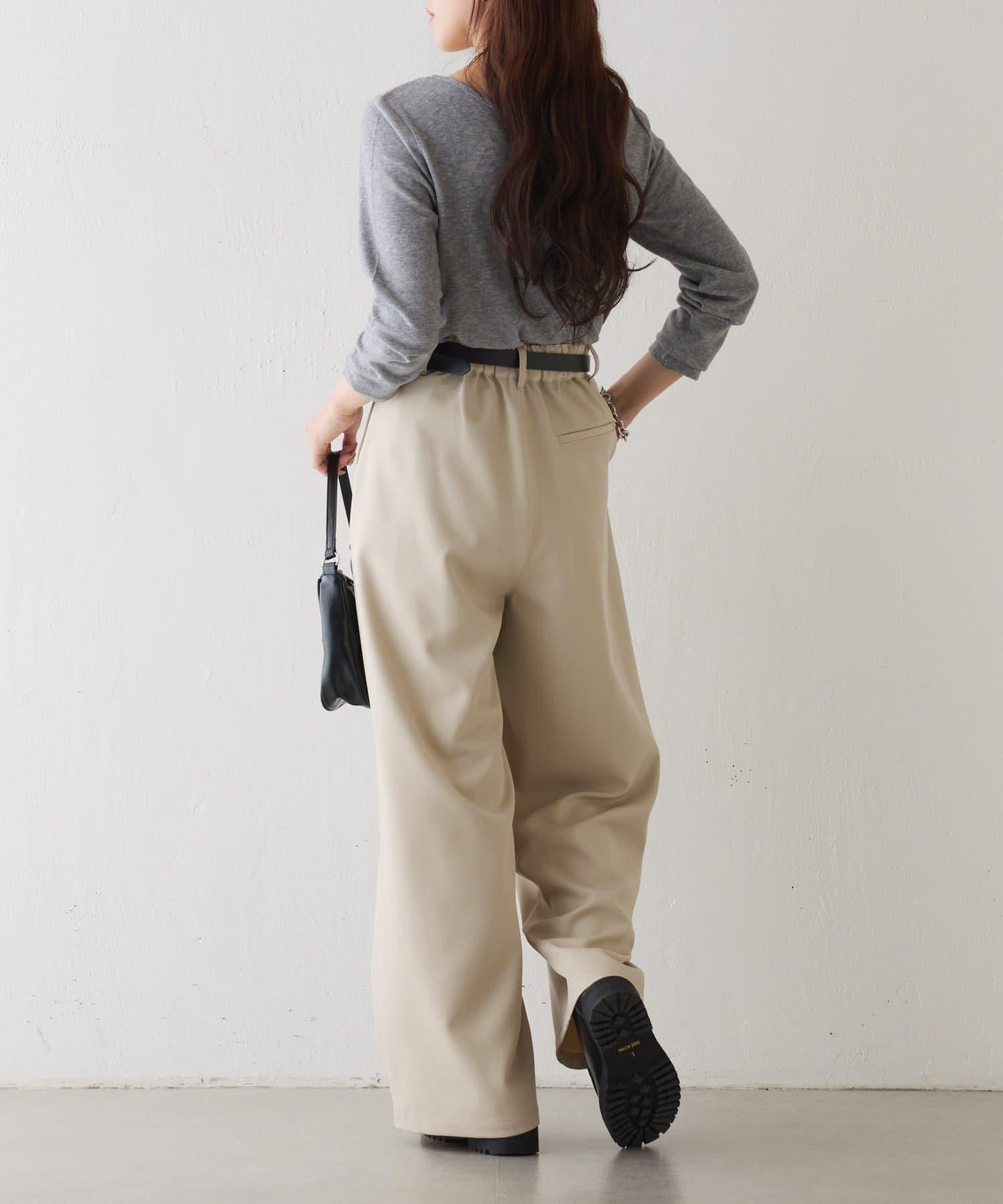 拉絨蓬鬆 前後兩穿 套頭上衣