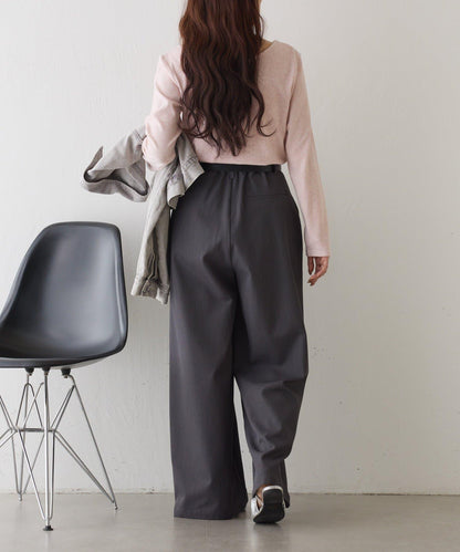 拉絨蓬鬆 前後兩穿 套頭上衣