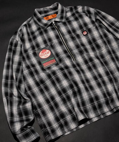 聯名 半拉鍊 長袖 套頭襯衫