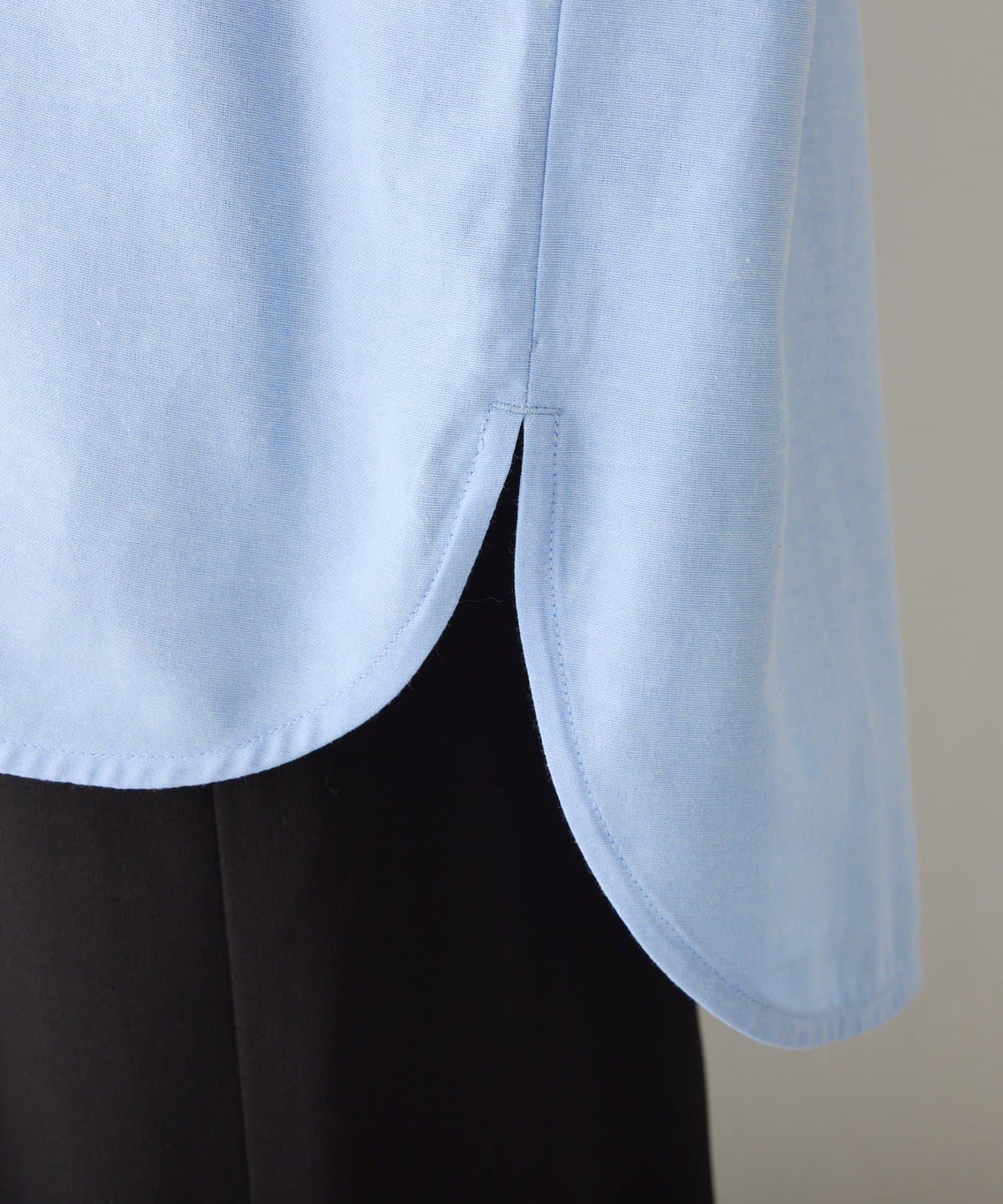 牛津紡寬鬆廓形襯衫