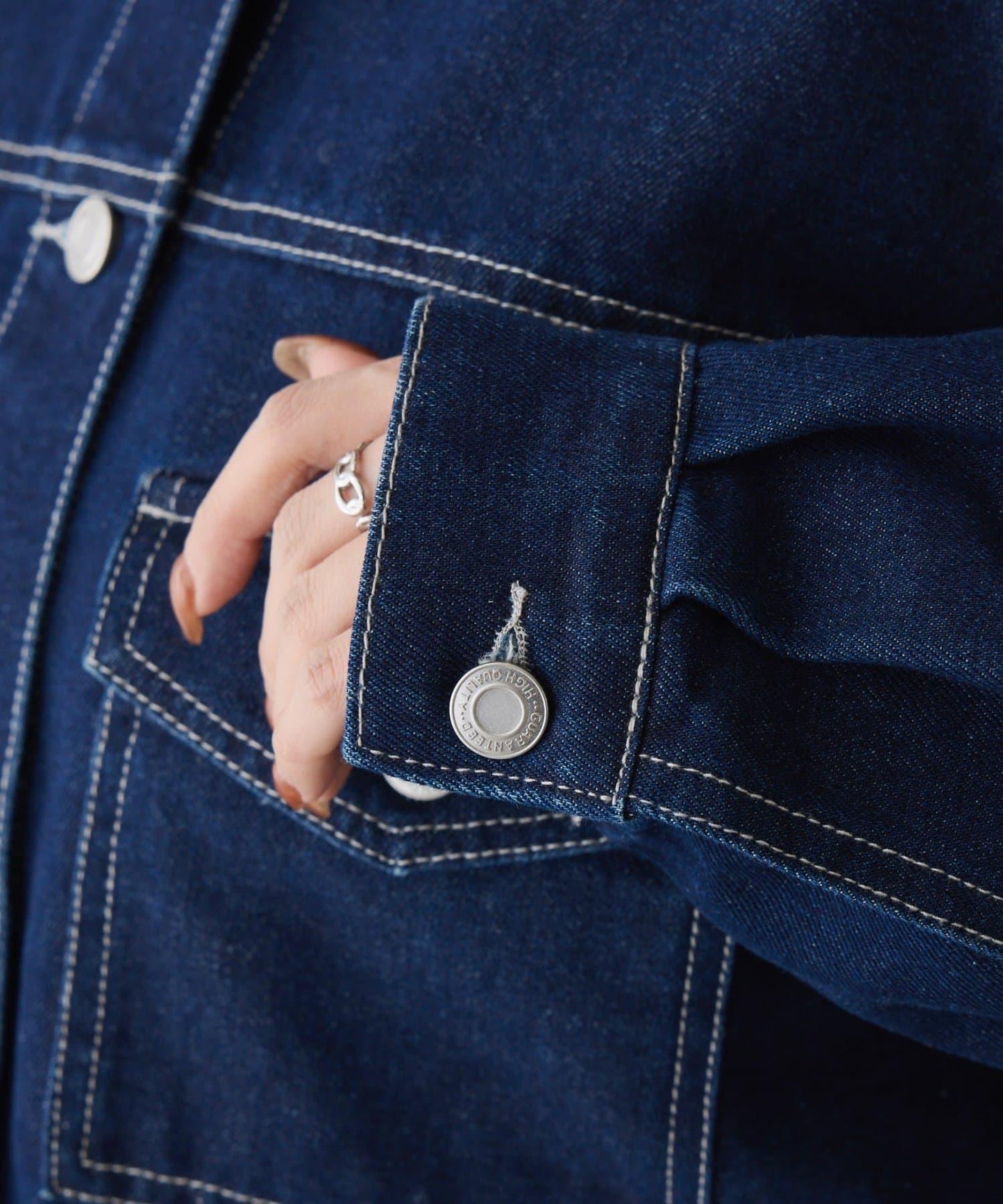 彩色牛仔短款牛仔夾克