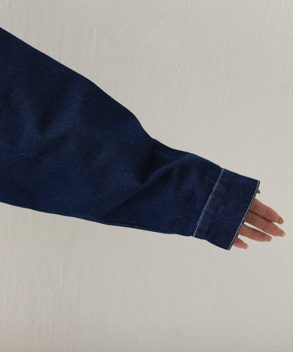 彩色牛仔短款牛仔夾克