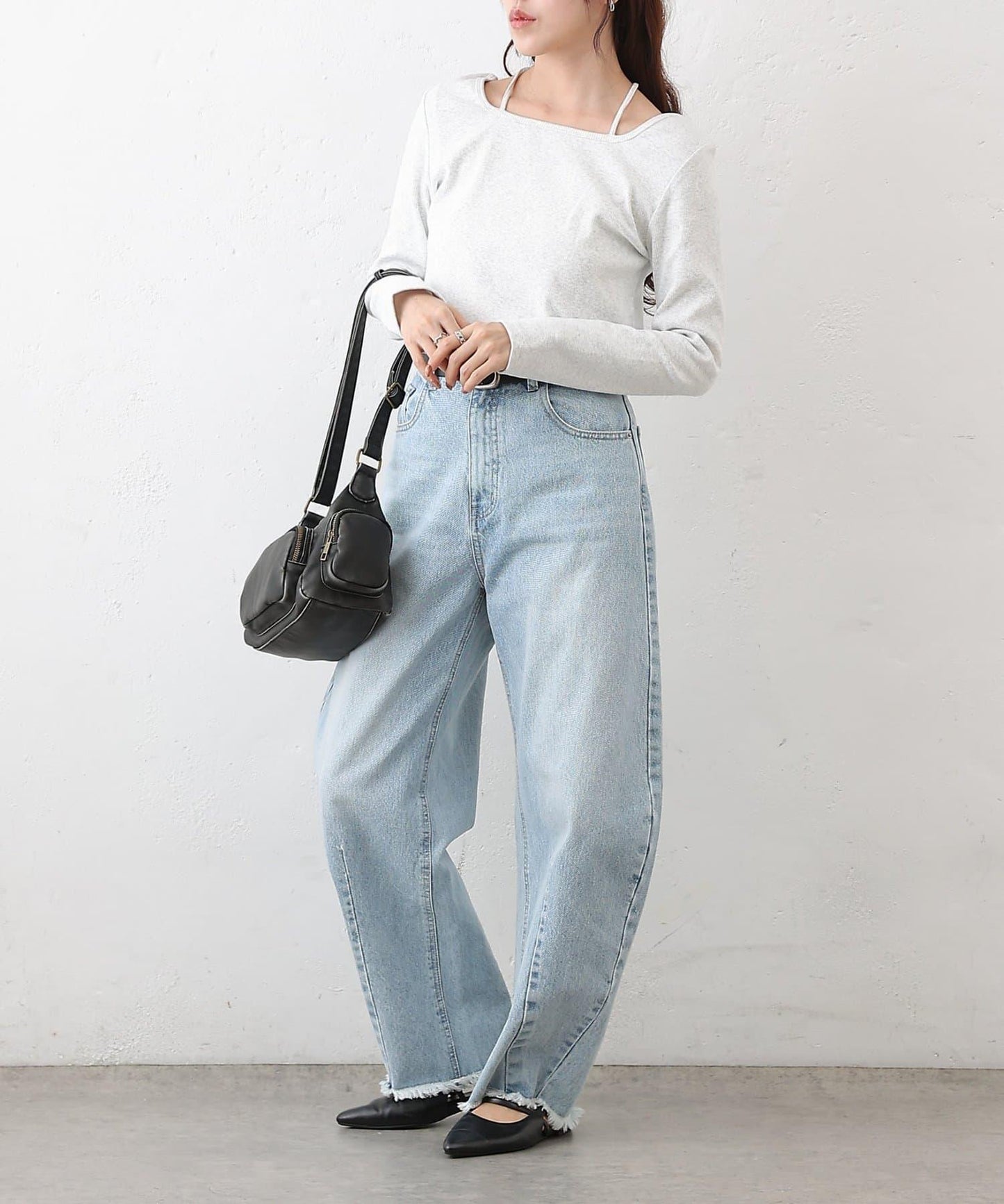 水洗做舊 單肩包