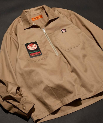 聯名 半拉鍊 長袖 套頭襯衫