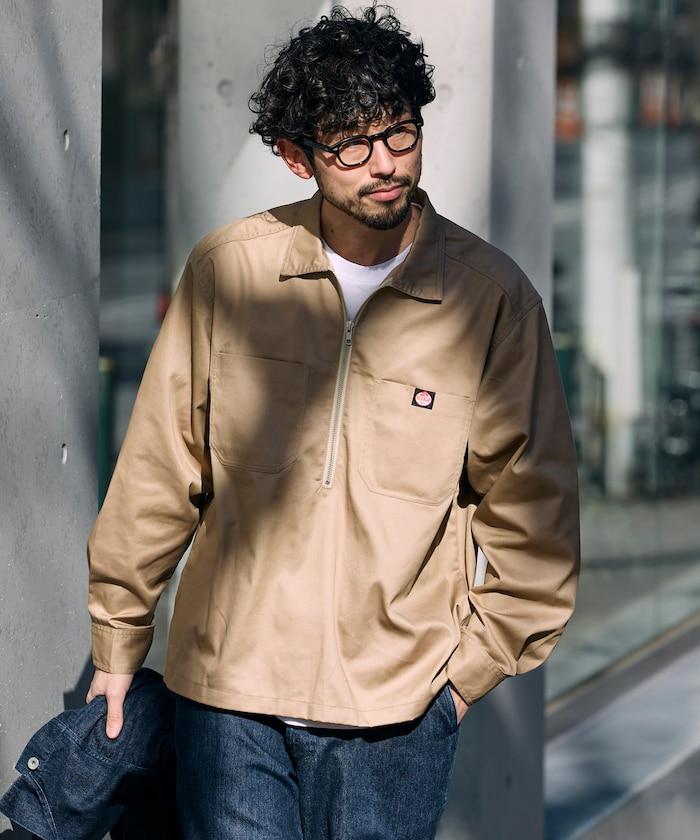 聯名 半拉鍊 長袖 套頭襯衫