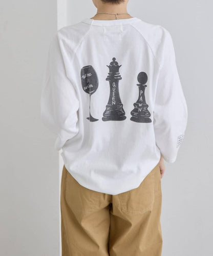 純棉 動物圖案 八分袖 Work of art Kendai×SUM1 STYLE 特別款 T恤