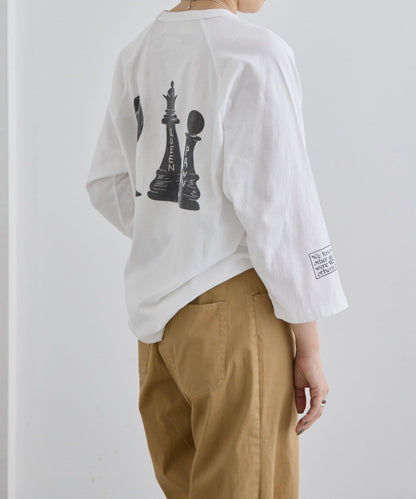 純棉 動物圖案 八分袖 Work of art Kendai×SUM1 STYLE 特別款 T恤