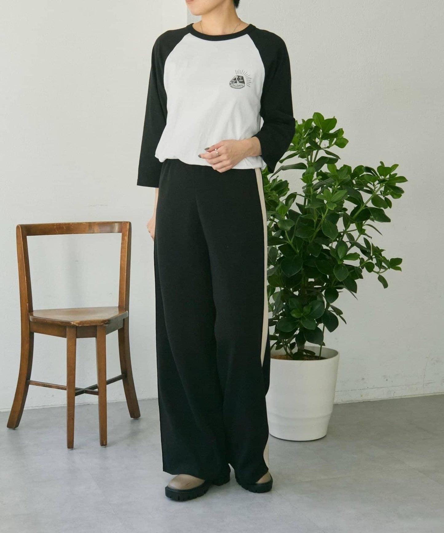 純棉 動物圖案 八分袖 Work of art Kendai×SUM1 STYLE 特別款 T恤