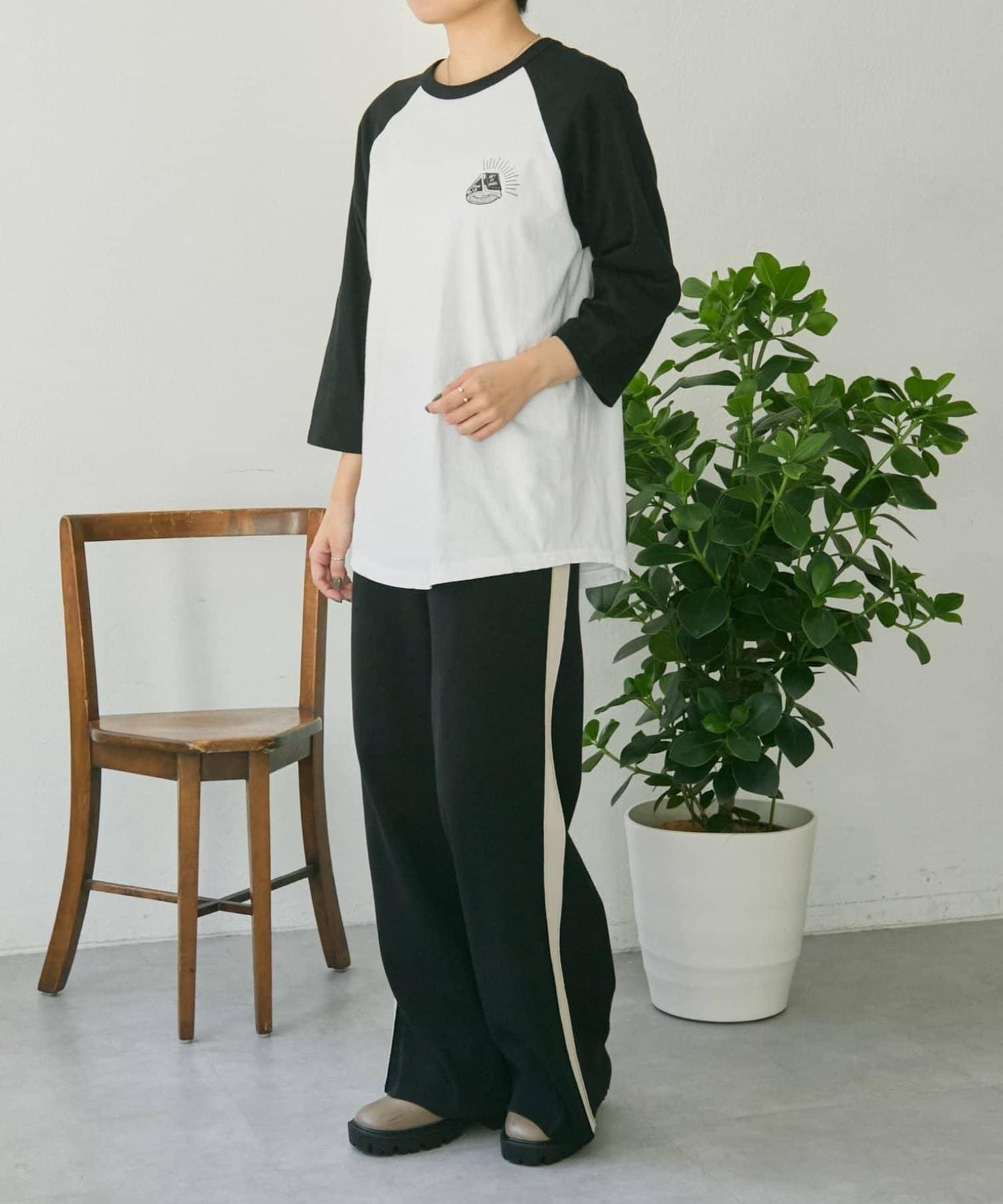 純棉 動物圖案 八分袖 Work of art Kendai×SUM1 STYLE 特別款 T恤