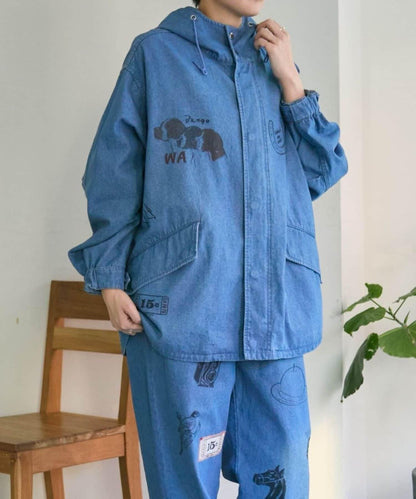 《アニマルデザイン》 Work of art Kendai×SUM1 STYLE 特別款 聯名設計 輕薄連帽外套