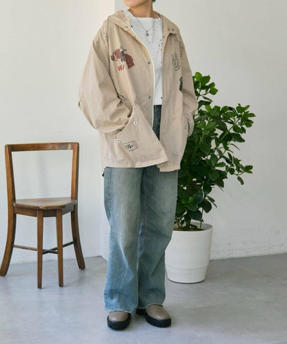 《アニマルデザイン》 Work of art Kendai×SUM1 STYLE 特別款 聯名設計 輕薄連帽外套