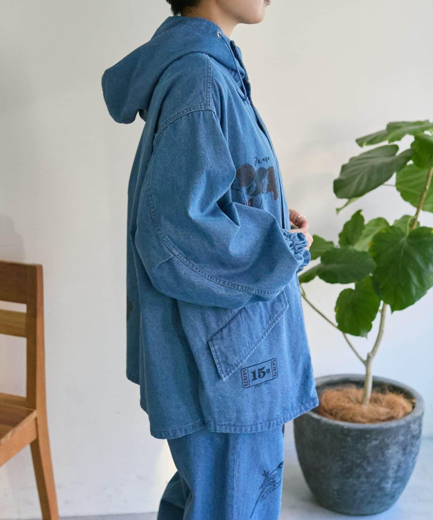 《アニマルデザイン》 Work of art Kendai×SUM1 STYLE 特別款 聯名設計 輕薄連帽外套